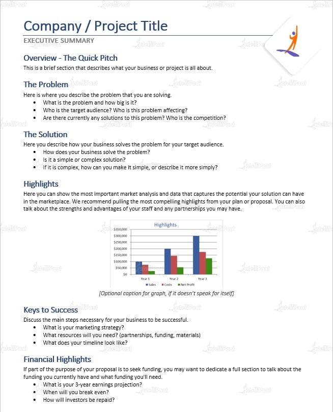 Executive Report Format